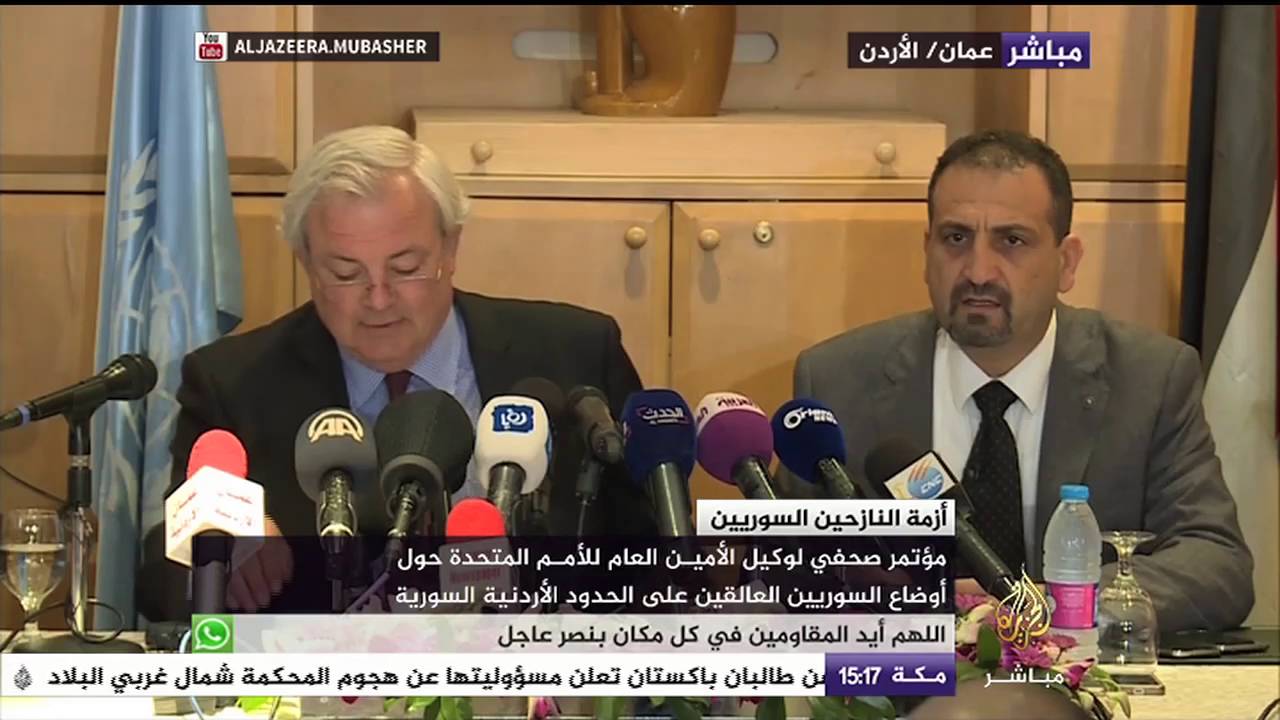 تعرف على أوضاع اللاجئين العالقين على الحدود الأردنية السورية
