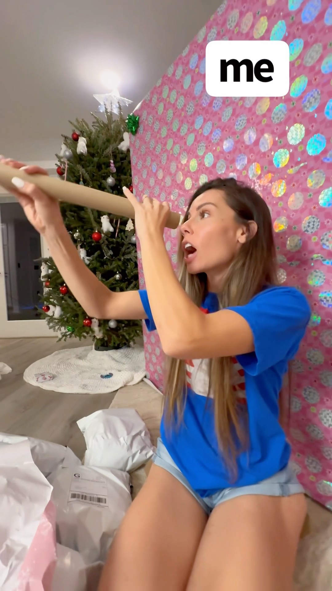 WHEN THE GIFTS LET YOU WRAP YOUR OWN MOM