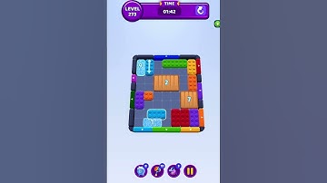Color Block Jam Level 273 Solution Walkthrough#colorblockjam #gaming #games #colorblockjamgame #game