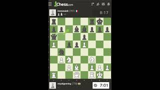 ♟️ One mistake changed everything! Watch this intense chess battle till the end.