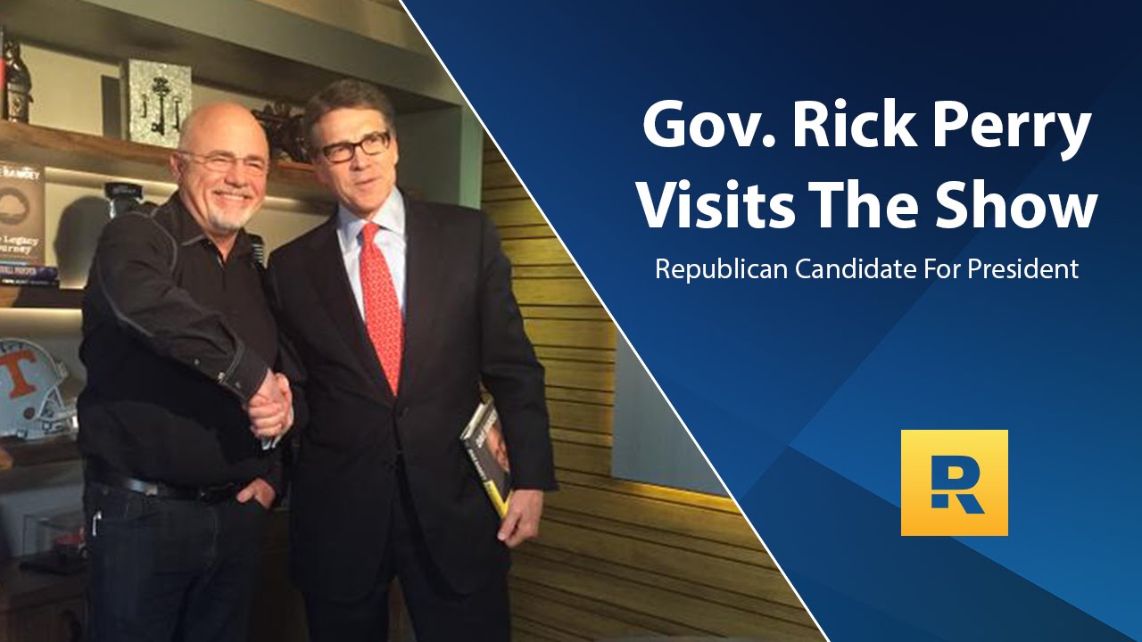 Gov. Rick Perry Visits The Dave Ramsey Show Gov. Rick Perry Visits The Dave Ramsey Show