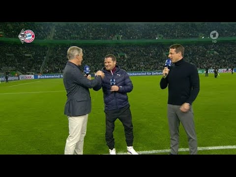 Interview mit Adi Hütter und Max Eberl vor dem Pokalspiel BMG - FCB I 5:0 I 2.te Runde 2021