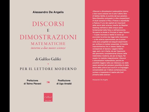 Discorsi e dimostrazioni matematiche by Galileo Galilei for modern readers - Astropizza