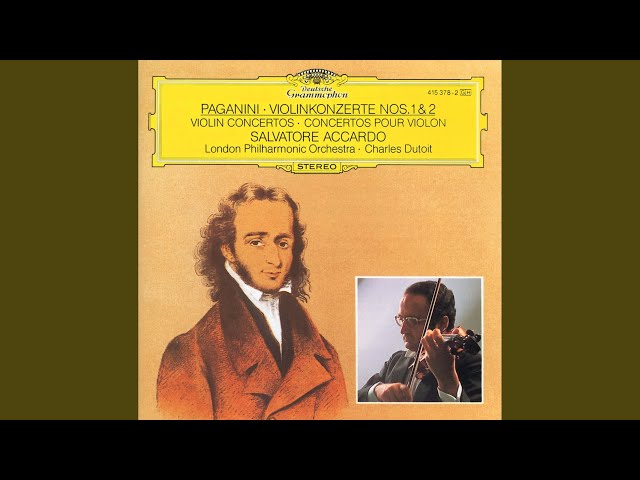 Paganini: Concerto pour violon No. 1, La campanella, Moto perpetuo,  Cantabile & Variations - Compilation par Niccolò Paganini