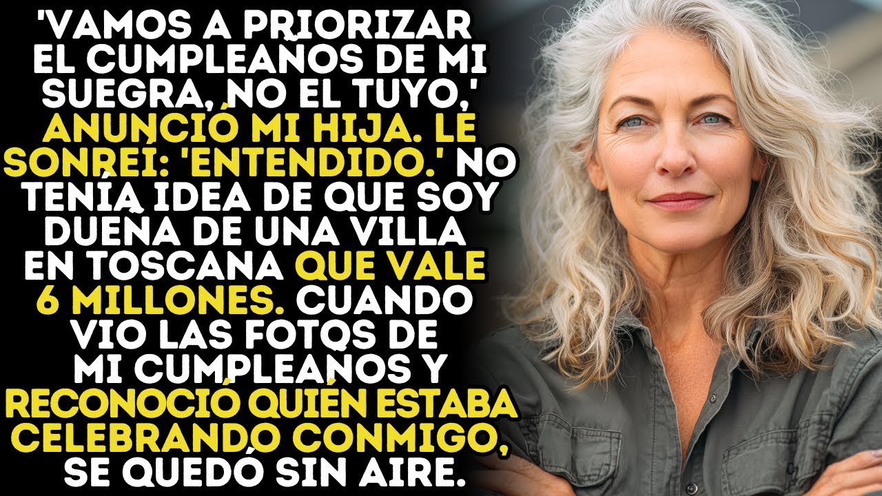 Mi Hija Eligió El Cumpleaños De Su Suegra En Lugar Del Mío. Así Que Celebré En Mi Villa De 6M