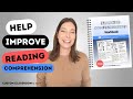 Reading Comprehension Workbook Quiz