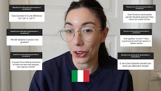Italian Grammar Qa La D Eufonica Scusa Scusi Il Passato Remoto Ecc It Subtitles