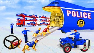 US Police Animal Transport Truck - Police Dinosaur Transport - Android Gameplay screenshot 3