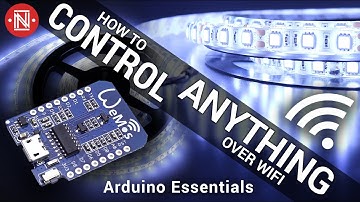 How to Control LEDs (or anything) Over WiFi || Arduino Essentials #2