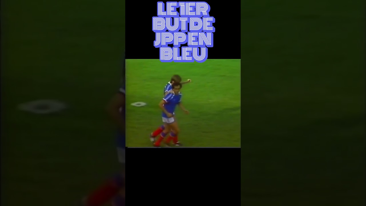 Jean-Pierre Papin — Son 1er but en Bleu | France 1-0 Canada | Coupe du Monde 1986