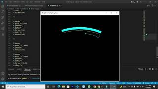 @Tesla Logo draw using python turtle graphics#shorts