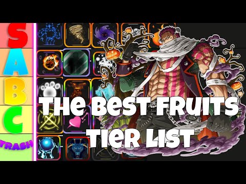 Revive Update)The Best Fruits Tier List in One Fruit Simulator 