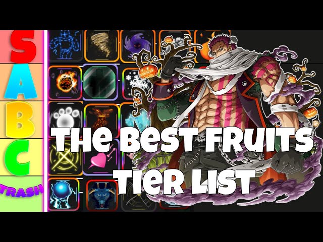 Halloween Update) The Best Fruit Tier List in One Fruit Simulator 