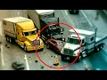 Truckers Putting An END To A Crazy Police Chase 
