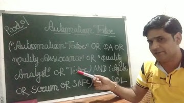 Part 01 | Automation Tester Boolean Search String | How to make Automation Tester Search String |