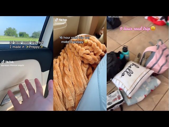 Aesthetic road trip vlogs (TikTok compilation) 🩷