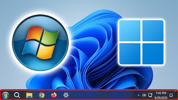 Hoe je de taakbalk van Windows 11 eruit laat zien als die van Windows 7