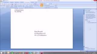 Tworzenie kopert - korespondencja seryjna (film instruktażowy)