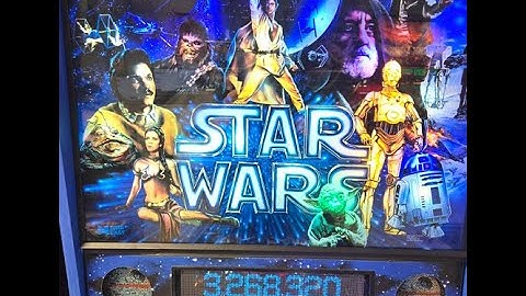 1992 Data East Star Wars Pinball Machine - FOR SALE