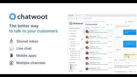 GitHub - chatwoot/chatwoot: Open-source live-chat, email support, omni-channel desk. An alternati...