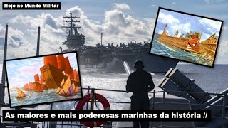 As maiores e mais poderosas marinhas da história