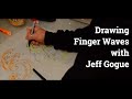 Jeff Gogue Drawing Japanese Finger Waves- How to draw Japanese tattoos