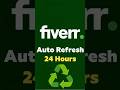 Fiverr Active 24 Hours Mobile | Fiverr Auto Refresh Extension Mobile