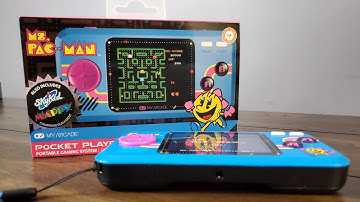 Ms. Pac-Man Handheld Arcade - All The Retro 80s Fun You Deserve