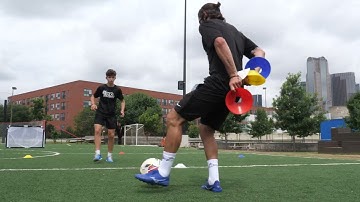 Multi-color cognitive training disc soccer cones | Soccer Innovations™