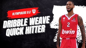 Giorgos Bartzokas — Olympiacos B.C.: Dribble Weave Quick Hitter