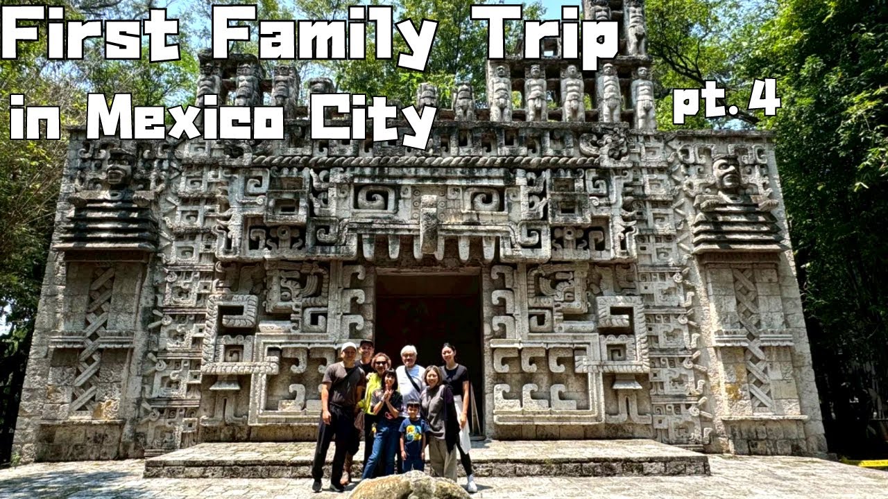 メキシコの歴史と美味しいチュロスを巡る！ A tour of Mexican History and yummy Churros! Family Trip to Mexico City Part 4
