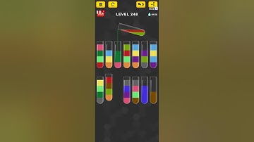water sort color puzzle level 248