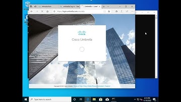 Umbrella standalone Roaming Client install on Windows 10