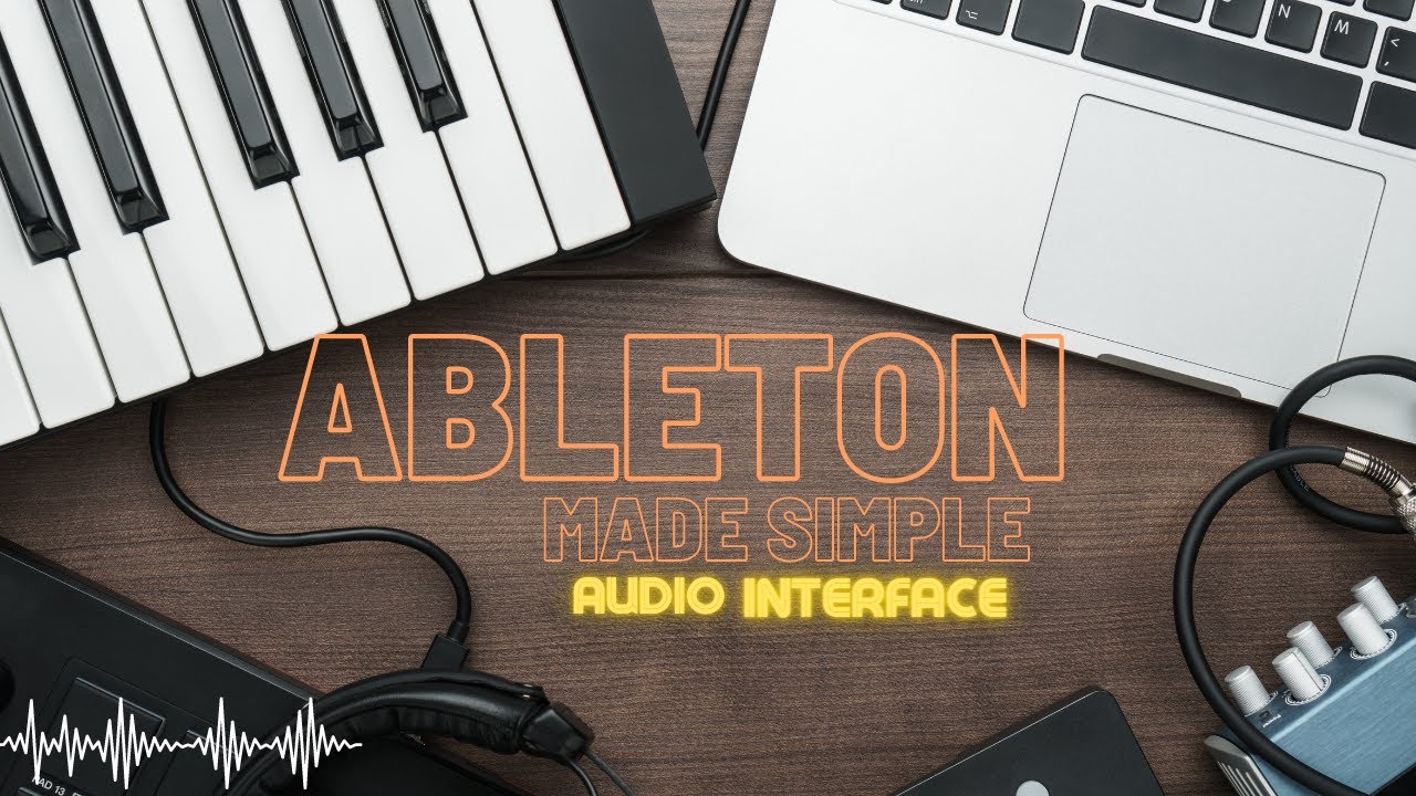 Ableton Live 10 - Setting up an audio interface - YouTube