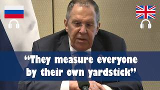 Lavrov Responds to Macron Calling Russia a Colonizer | RU-EN