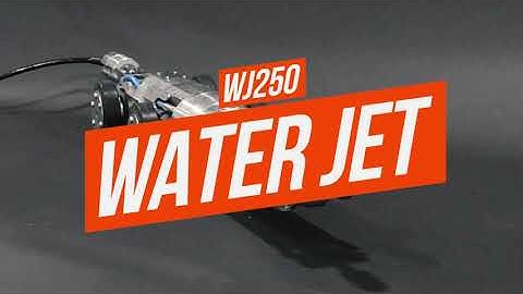 SEWER ROBOTICS WJ250 Water Jet Cutting module specifications