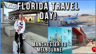 FLORIDA TRAVEL DAY ✈️ TUI Flight Manchester to Melbourne Airport, Villa Tour &amp; Target Shopping Vlog