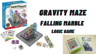 How To Play :  Gravity Maze Falling Marble Logic Game -- STEM Toy