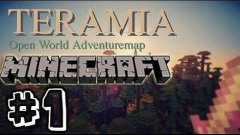 TERAMIA! Open World RPG Minecraft Adventure Map