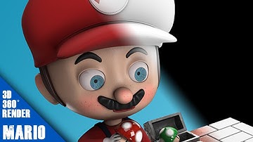 3D model Mario Bros.