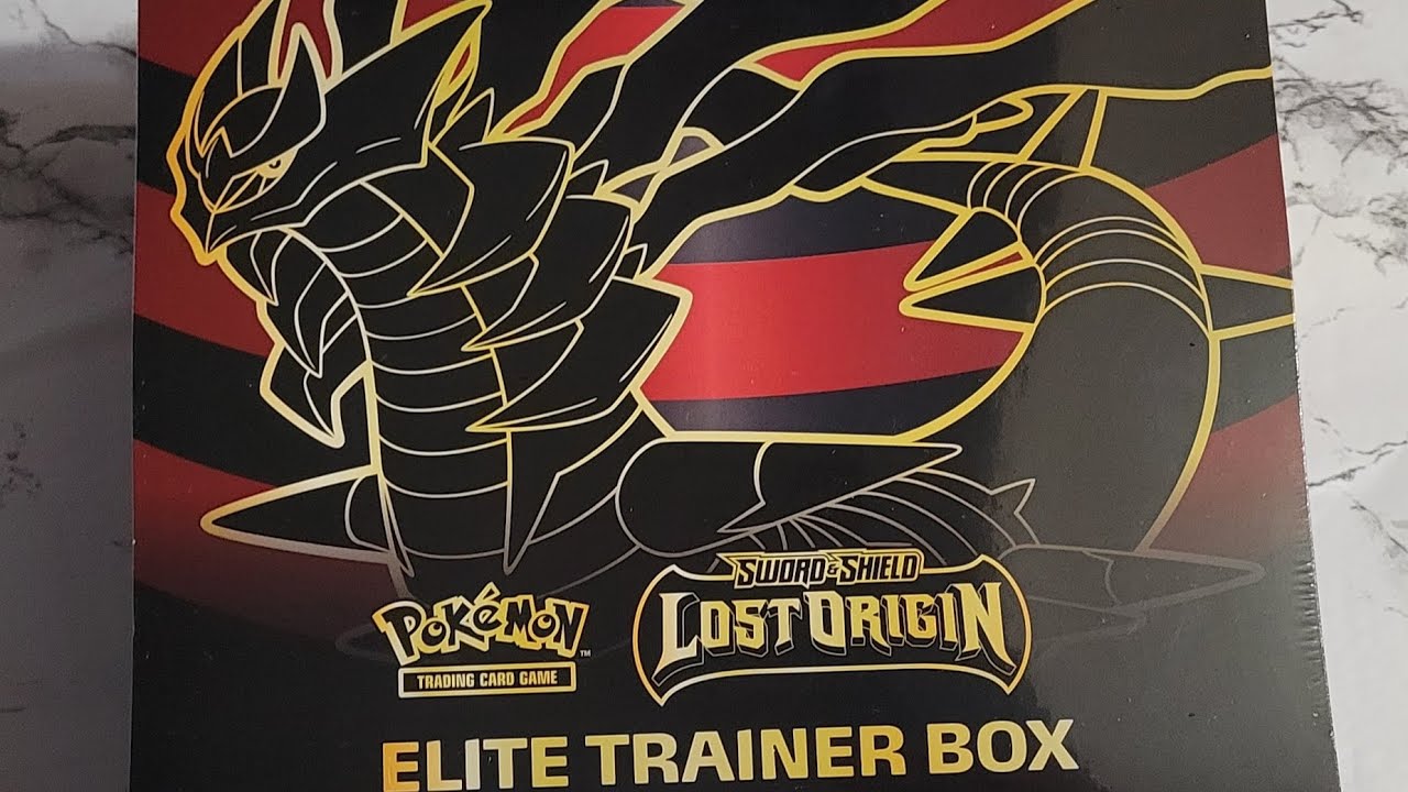 Pokemon Lost Origin Elite Trainer Box - YouTube