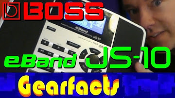 Boss JS-10 Virtual band, effects toolkit, USB interface and guitar amp all in one