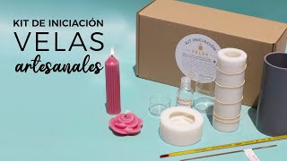 Descubre el kit como hacer velas de Colores de Gran Velada