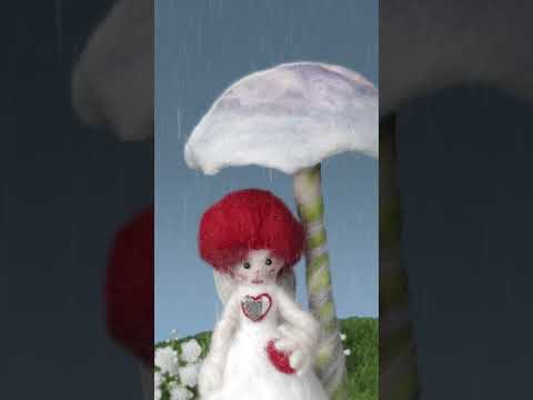비 오는 날이 좋은 이유 | 털실요정의 따뜻한 상상 6화 | Cozy <strong>Magic</strong> of the Felted Fairy <strong>EP</strong>.6 @Yoochae.studio