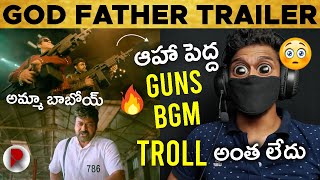 God Father Trailer - Reaction | Chiranjeevi , Salman khan | RatpacCheck | God Father Trailer Telugu