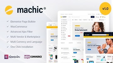 Machic - Electronics Store WooCommerce Theme Free Download