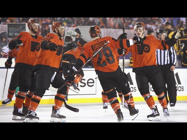 Flyers Rally Past Penguins, 4-3 (OT), After Trailing 3-1 In Third Period at  2019 NHL Stadium Series at Lincoln Financial Field