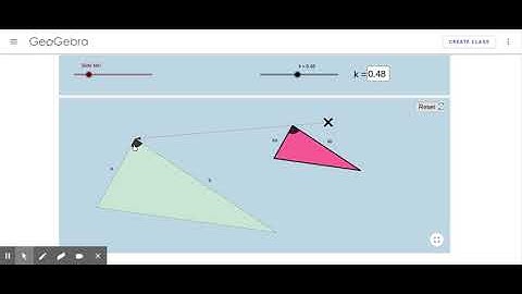 SAS Similarity Theorem – GeoGebra