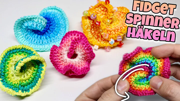 Create the Coolest Crochet Swirl Circles | Fidget Spinners Game