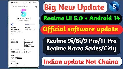 Realme December new Software update & Feature//Realme Ui 5.0 Android 14 New update Rollout